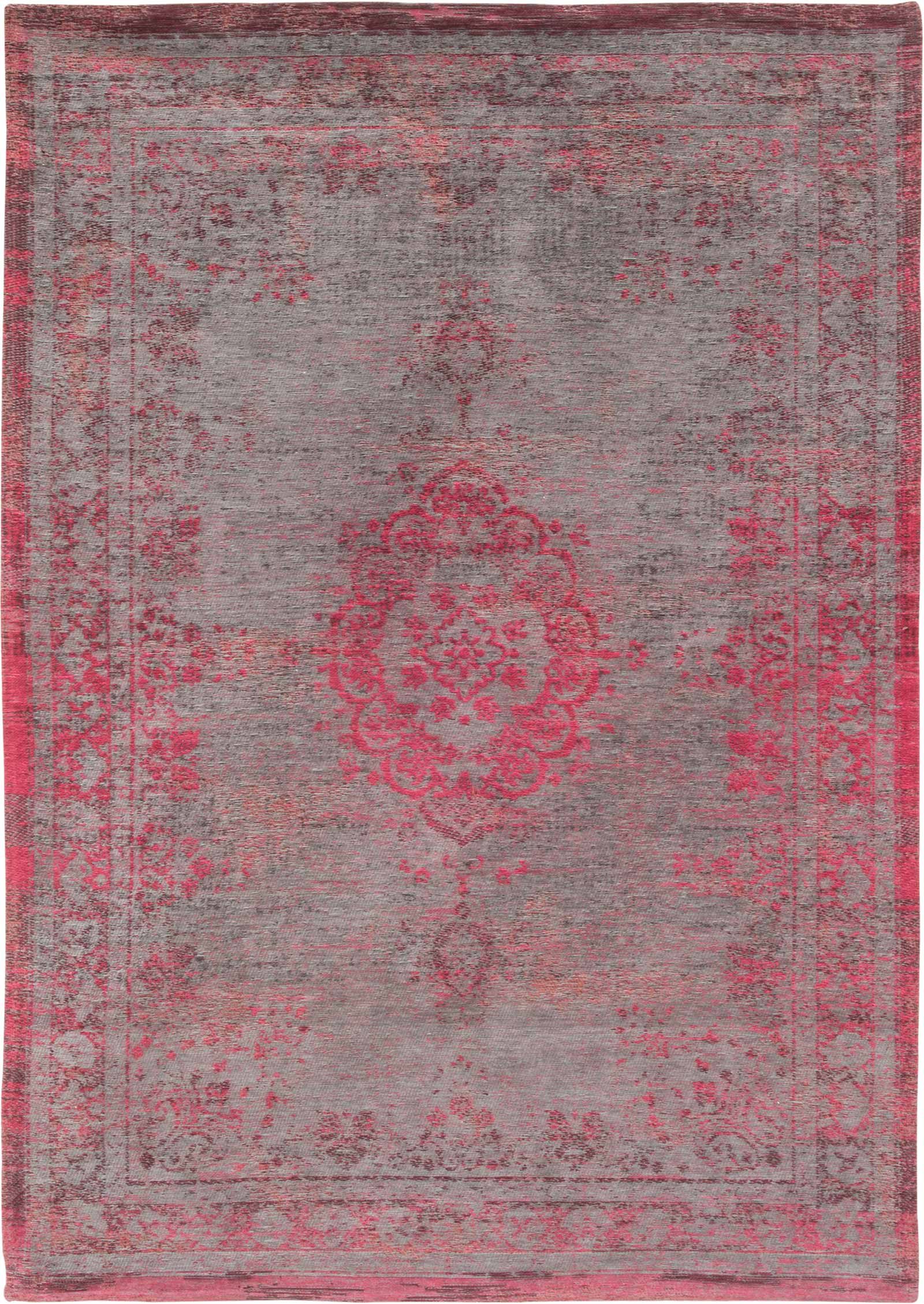 rugs Louis De Poortere CA 8261 Fading World Medaillon Pink Flash