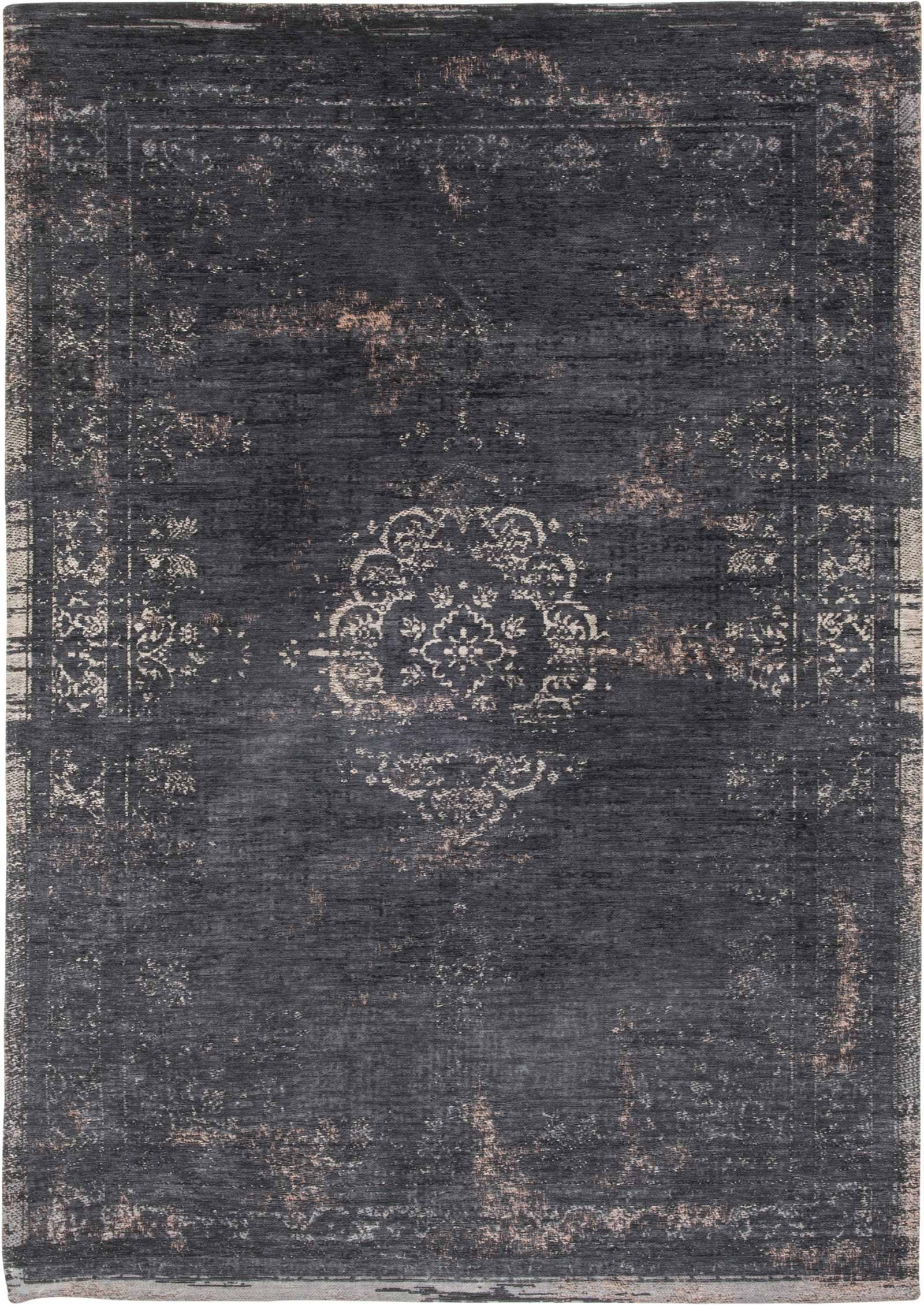 rugs Louis De Poortere CA 8263 Fading World Medaillon Mineral Black