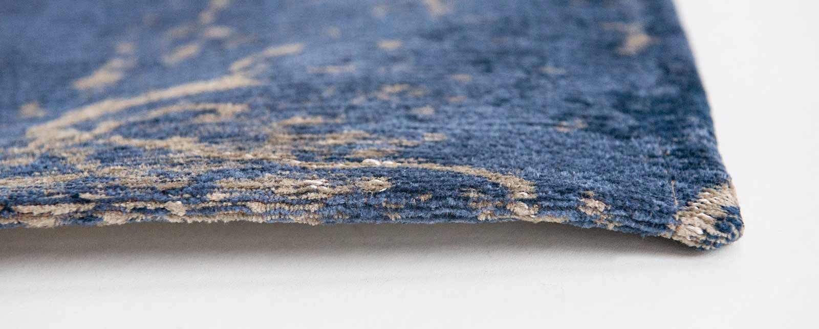 rugs Louis De Poortere CA 8629 Mad Men Cracks Abyss Blue side