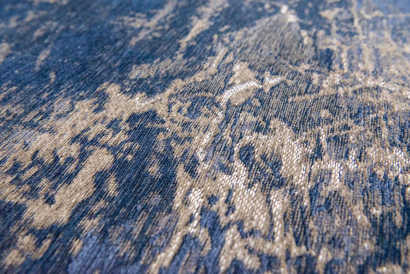 rugs Louis De Poortere CA 8629 Mad Men Cracks Abyss Blue zoom
