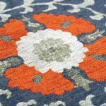 Louis De Poortere rug Antiquarian Suzani 9730 Nordic zoom 5