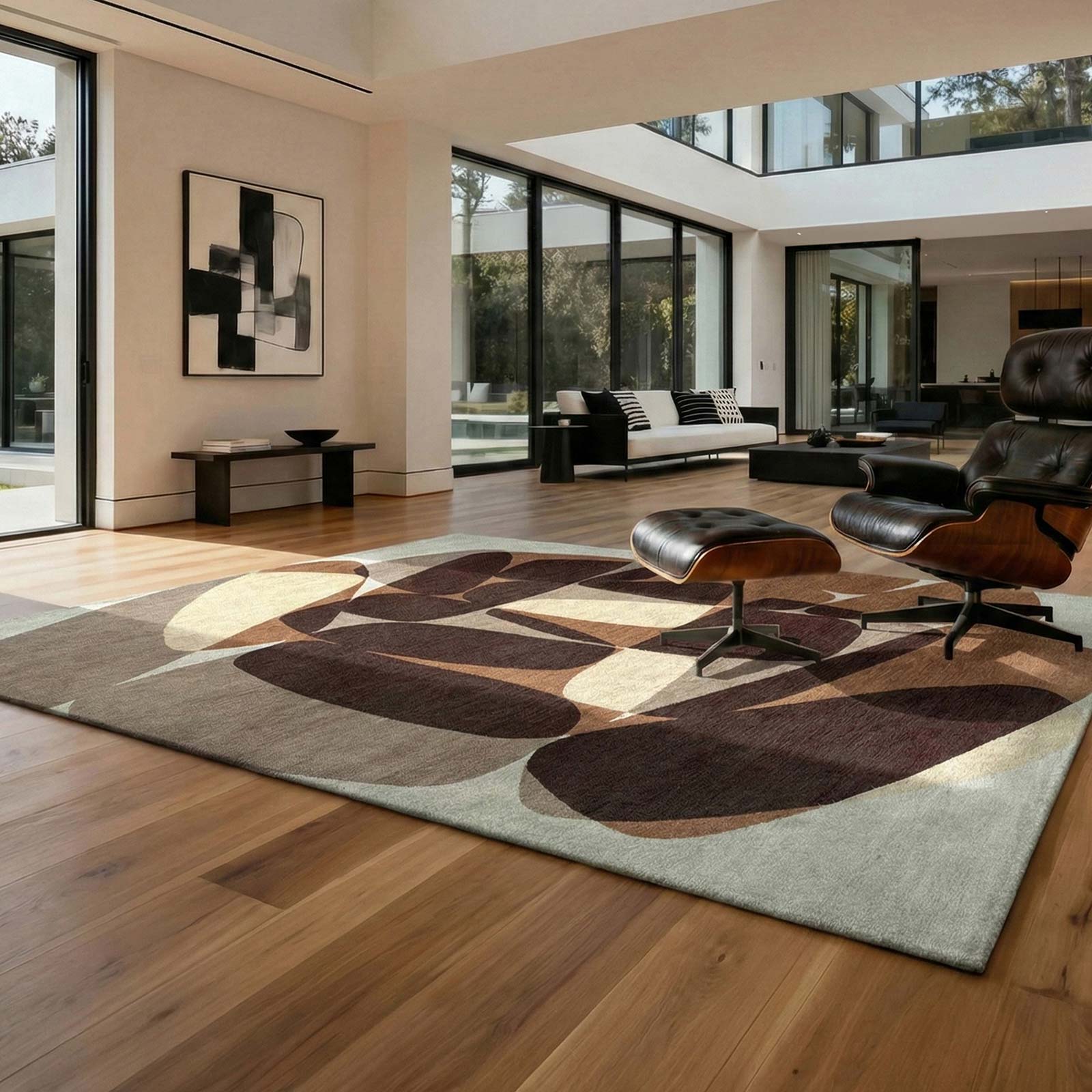 Louis De Poortere rug Gallery 2087 Stones Cookie interior