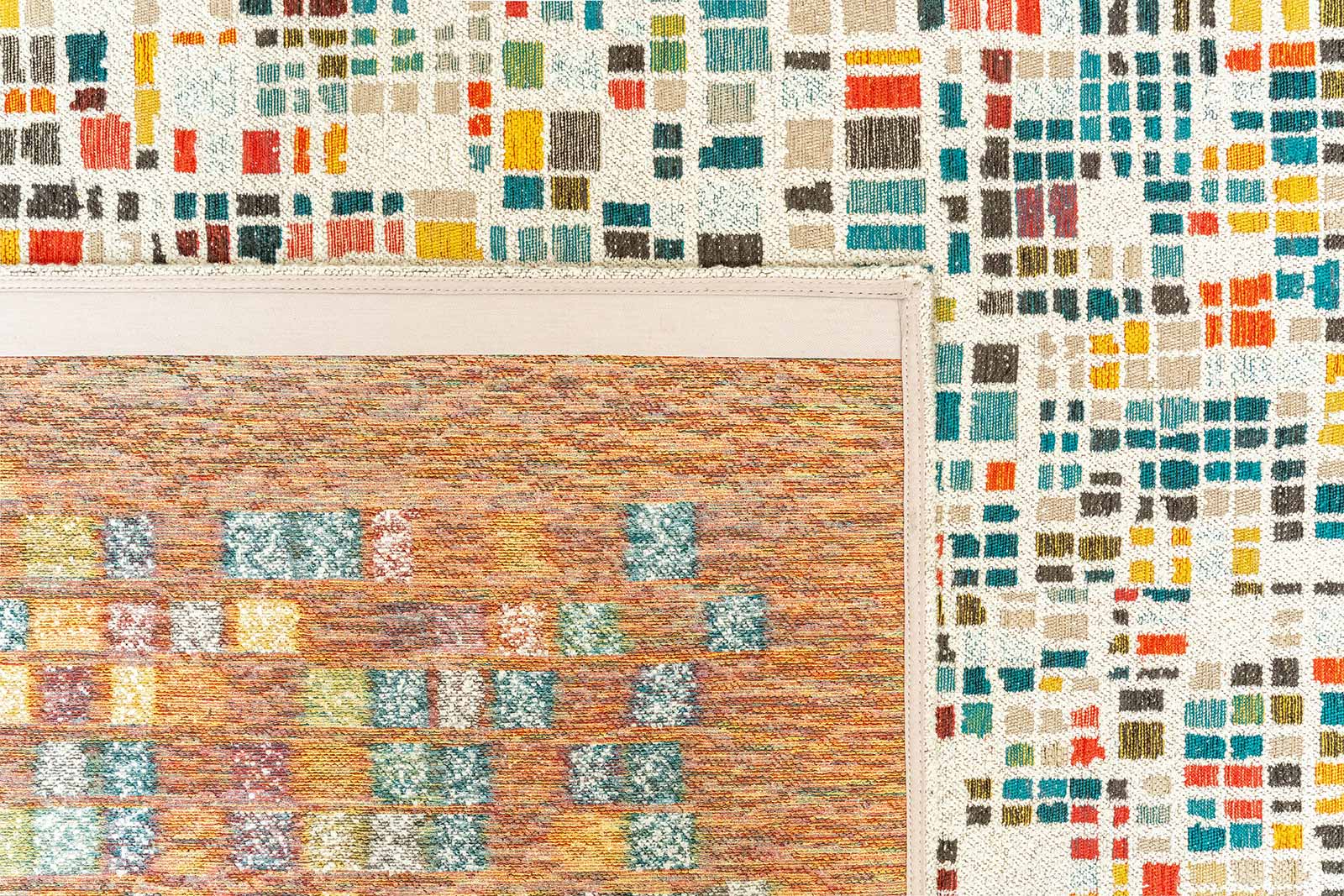 Louis De Poortere rug Gallery 2094 Cubik United back