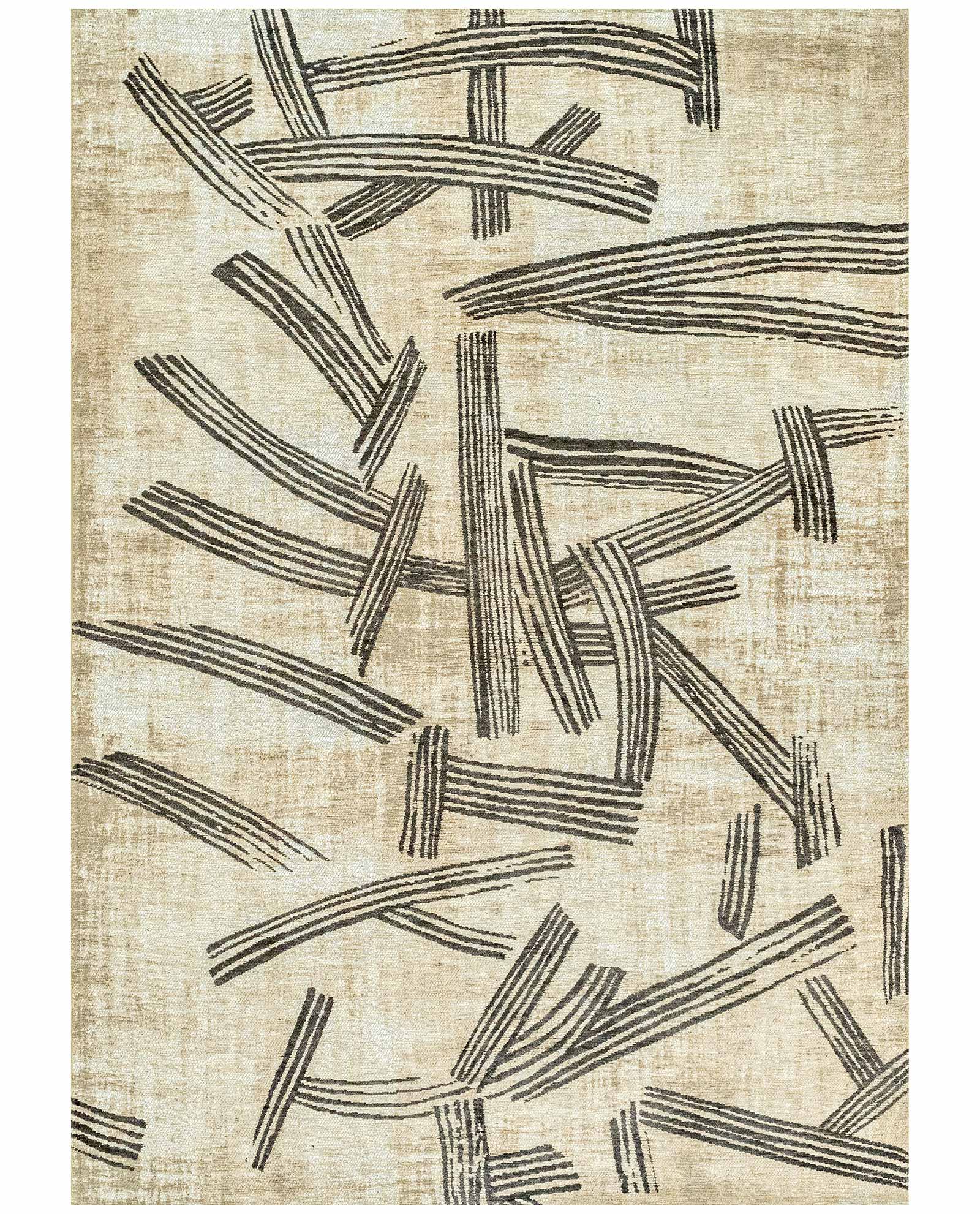 Louis De Poortere rug Meditation 2067 Kanji Slate