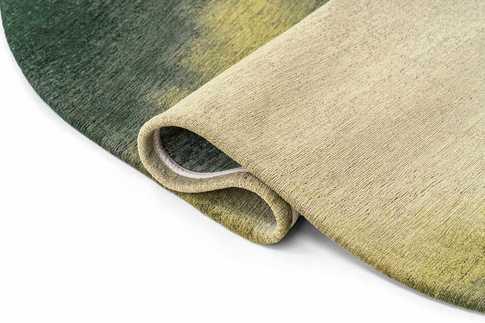 Louis De Poortere rug Meditation 2092 Aquarelle Leaf fold