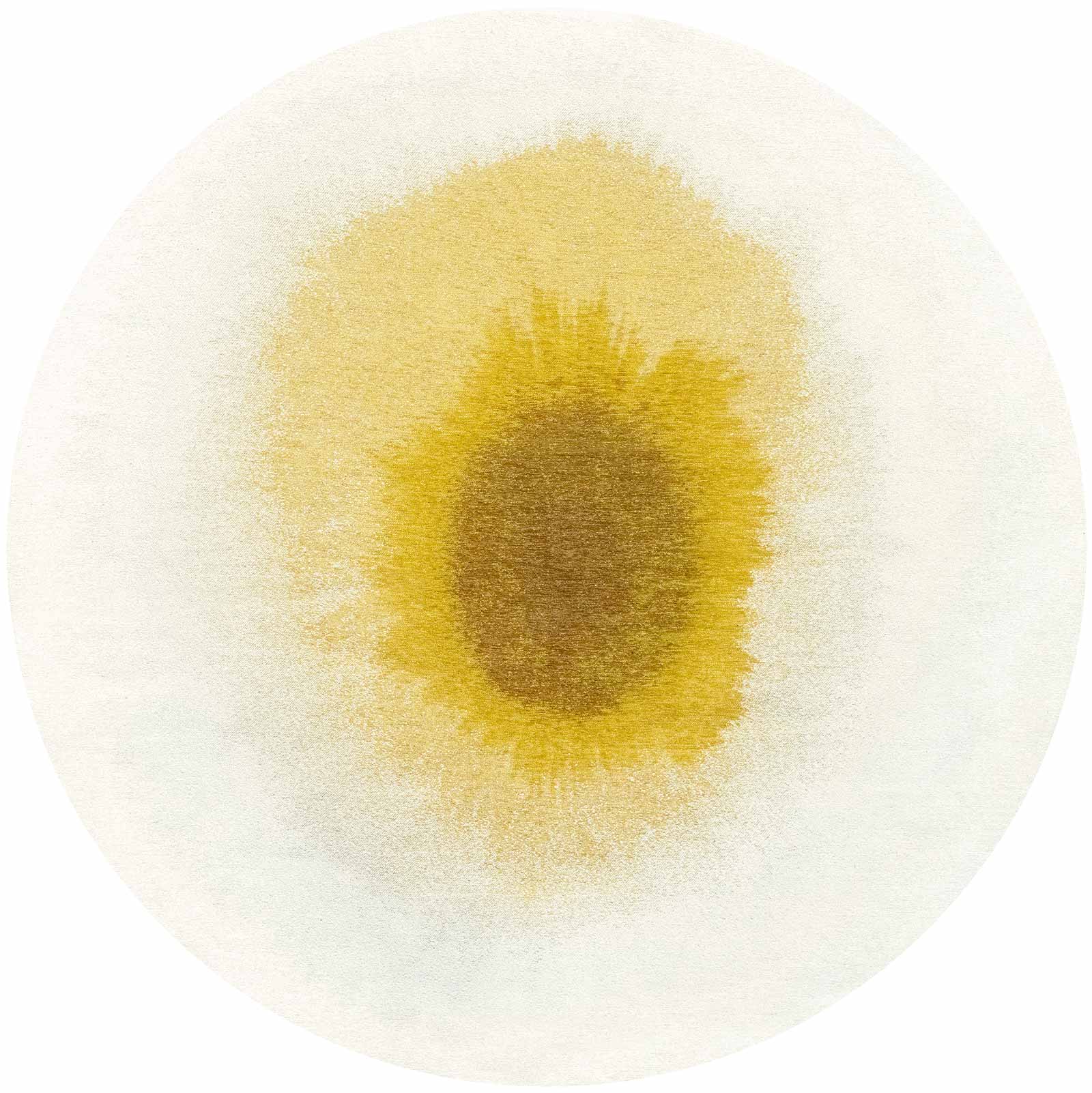 Louis De Poortere rug Meditation 2100 Drop Gold Moss round