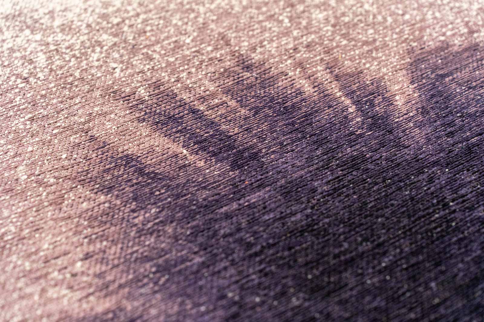Louis De Poortere rug Meditation 2101 Drop Purple Smoke zoom 1