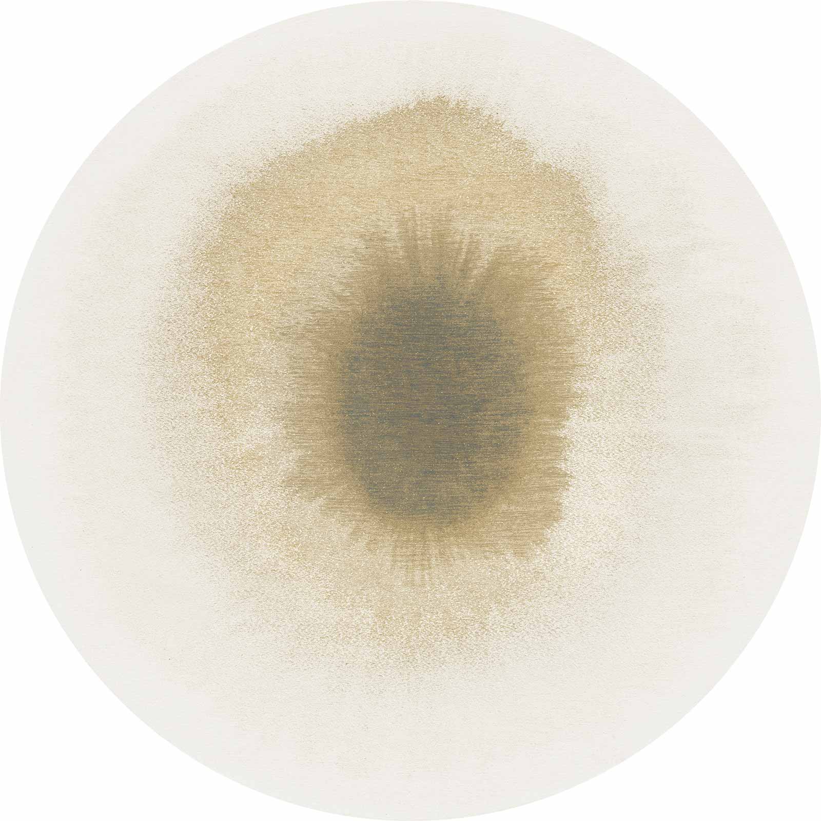 Louis De Poortere rug Meditation 2103 Drop Fawn round 1